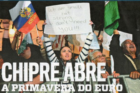 CHIPRE ABRE A PRIMAVERA DO EURO 